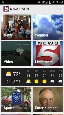 News 5 WCYB android App screenshot 4